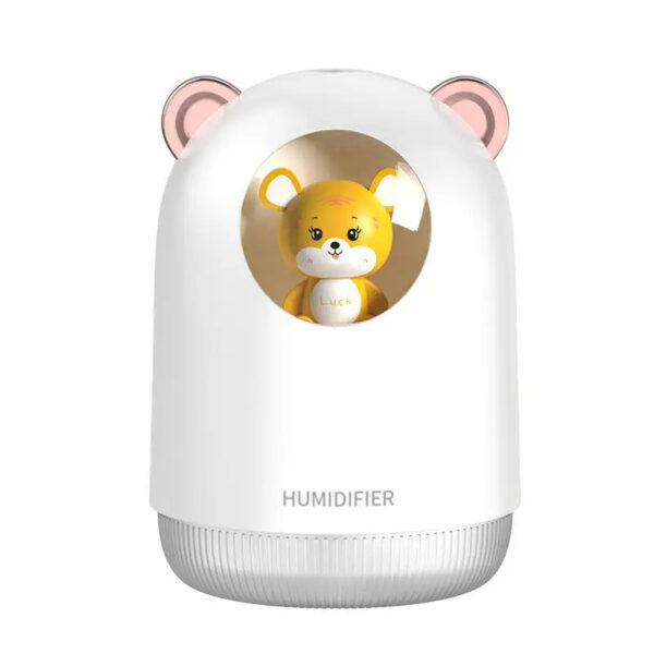 سرد و چراغ خواب موش فضانورد 300میل H₂O Humidifier Mouse Air 8