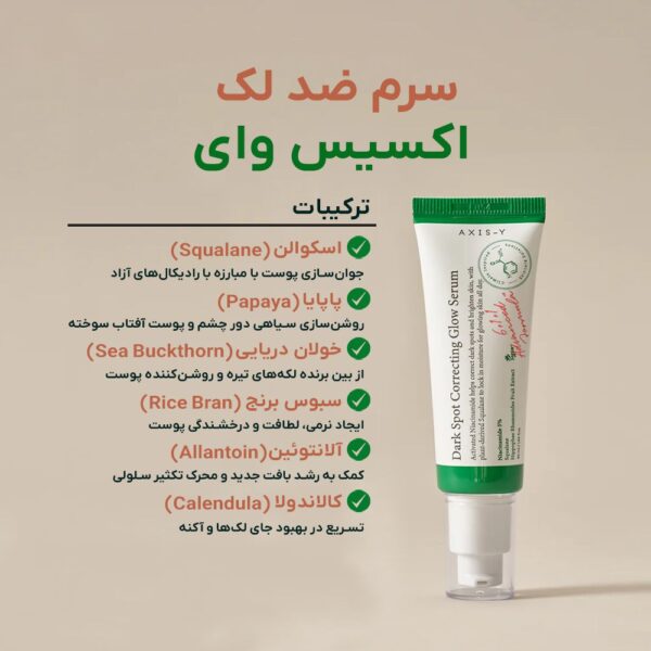 Dark Spot Correcting Glow Serum – AXIS Y 2 1