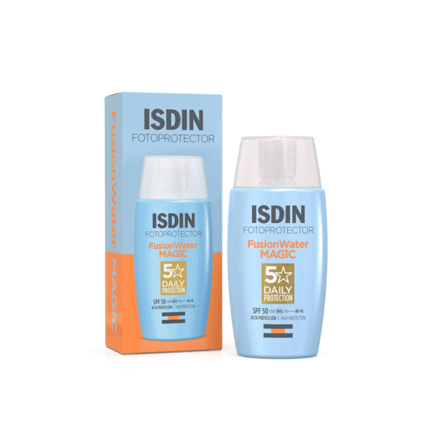 ضد آفتاب فیوژن واتر مجیک ایزدین ISDIN Fotoprotector Fusion Water Magic SPF 50
