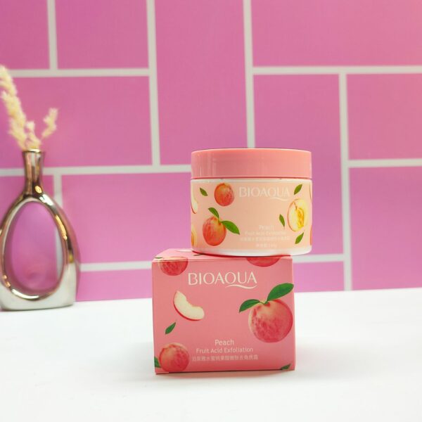 اسکراب هلو بیوآکوا مدل میوه ای BIOAQUA Peach Extract Fruit Acid Exfoliati - 6