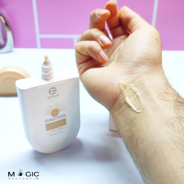 ضدآفتاب استلین مدل تینتی حجم 100 میل | Estelin Tinted Sunscreen SPF 100 - 100ml - 2