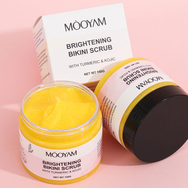 اسکراب روشن‌ کننده ناحیه بیکینی مویام مدل زردچوبه  – Mooyam Bikini Scrub - 10