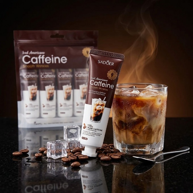 کرم دست کافئین سادور مدل Iced Americano | آبرسان و نرم کننده قوی دست 2 کرم دست آیس کافی